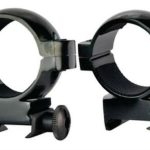 Traditions Rings Weaver Style Bases High 30mm Diameter Black