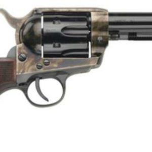 Traditions Black Powder Frontier 1873 Single ActionArmy .45 Long Colt 4.75" Barrel Case Hardened Finish Checkered Walnut Grip