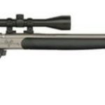Traditions Black Powder Pursuit G4 Ultralight .50 Caliber 26" Tapered Lightweight Fluted Barrel 3-9x40mm Duplex Scope Black Stock