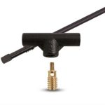 Traditions Black Powder Replacement Ramrod With Quick-T Handle fits all Traditions Break Action Rifles 24 Inches