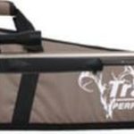 Traditions Black Powder Buckstalker Scoped Gun/Case Package .50 Caliber 24" Barrel CeraKote Finish 3-9x40mm Duplex Scope Black Synthetic Stock