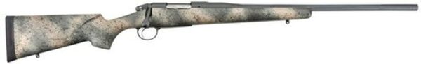 Bergara Premier Highlander 308 Win 20" Barrel, Camo Stock, Stainless Cerakote, 4rd
