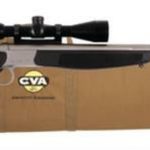 CVA Scout V2, Single Shot Package, .45-70 Govt, 25", Synthetic Stock, KonusPro 3-9x40mm Riflescope and Case