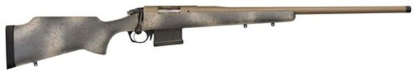 Bergara Approach Rifle 7mm-08 Rem, 22" Threaded Barrel, Sand Camo