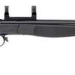 CVA Hunter Break Open 450 Bushmaster 25" 1 Synthetic Black Stock Blued