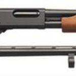 Remington 870 Express Combo, Pump, 12 Ga, 3" Chamber, 20" & 26" Barrels, Includes Fully Rifled Deer Barrel with Rifle Sights, Black, Wood Stock, 4Rd