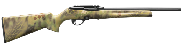 Remington 597 Kryptek 22 LR, 16.5" Threaded Barrel, Mandrake Camo Stock, 10rd