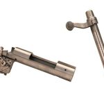 Remington 700 Receiver Short Action Single Shot Stainless 308 Bolt Face, X mark Trigger
