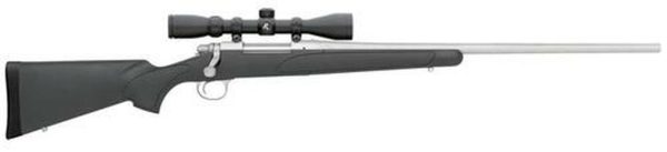Remington 700 ADL with Scope Bolt 30-06 Springfield 24" Barrel, Synthetic Black Stock Satin Stainless, 4rd