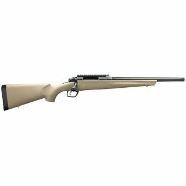Remington 783 223 Rem, Synthetic Heavy Barrel Threaded, Flat Dark Earth Stock, Tactical Bolt, Picatinny Rail, Crossfire Adjustable Trigger