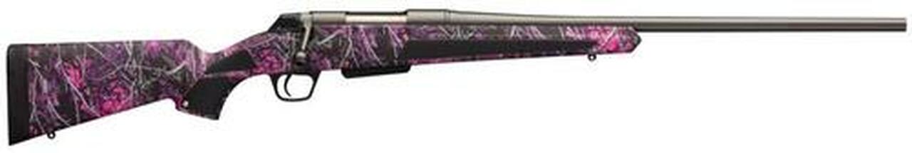 Winchester XPR Compact Bolt 243 Win 20" Barrel, Synthetic Muddy Girl, 3rd
