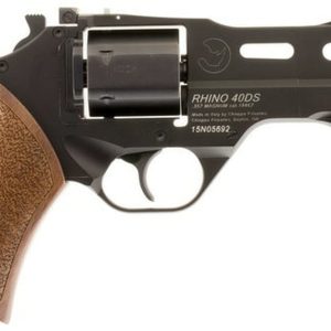 Chiappa Rhino 40SAR, .357 Magnum, 4" Barrel, 6rd, Walnut Grip, Black Stainless Steel
