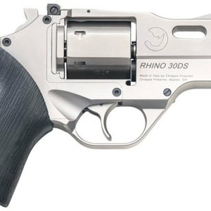Chiappa Rhino 30SAR Single 357 Mag 3" Barrel, Black Rubber Grip, 6rd