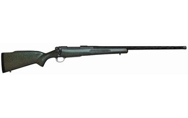 Nosler M48 Mountain Carbon, 6.5 Creedmoor, 24", 4rd, Carbon Fiber Granite Green, Tungsten Gray