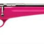 Savage Rascal Single Shot Youth 22LR/Long/Short 16.1" Blued Barrel Pink Synthetic Stock