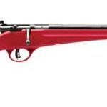 Savage Rascal, 22 LR, 16.125" Barrel, Blued, Red Polymer Stock, Single Shot, AccuTrigger, Adjustable Sights