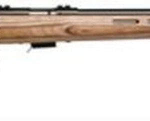 Savage Mark II Btv 22LR 21 Inch Heavy Target Barrel Blue Finish Accutrigger Brown Laminate Thumbhole Stock 5 Rounds