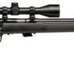 Savage Mark II FVXP 22 LR, 21" Barrel, Black Color, Green Polymer Stock, Bushnell 3-9x40 Scope, 5Rd, Detachable Box Magazine