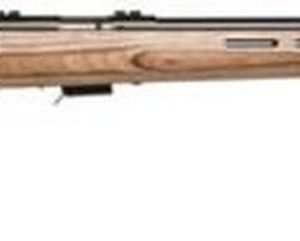 Savage 93R17 BTV, 17HMR, 21" Heavy Barrel, Blued, Brown Laminated Thumbhole Stock, 5Rd, Detachable Box Magazine