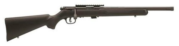 Savage 93R Bolt 17HMR 16.5" Heavy Threaded Barrel, Rail Black Stock 5rd Mag