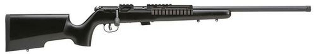 Savage 93R17 TRR-SR Bolt 17 HMR 22" Barrel, Wood Black Stock Black, 5rd