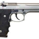 Beretta 92FS Brigadier Inox SA/DA 9mm 4.9" Barrel, Black Rubber Grip, 10rd
