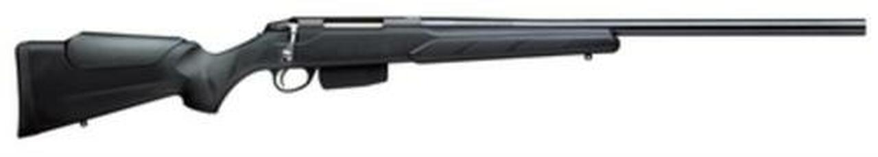 Tikka T3 Varmint, .223 Rem, 23.6", 6rd, Black Synthetic Stock, Blued Finish