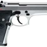 Beretta, 92FS, Semi-Automatic, 9mm, 4.9" Barrel, Alloy Frame, Stainless Finish, 2 Magazines, 10 Rounds