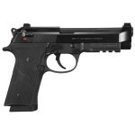 Beretta 92X Full-Size 9mm, 4.7" Barrel, DA/SA, Decock-Only, Black, 10rd