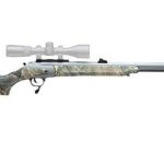 Thompson Center Bone Collector Muzzleloader .50 Caliber 28" Fluted Barrel Silver Weather Shield Finish Composite Stock RealTree AP Camouflage Finish