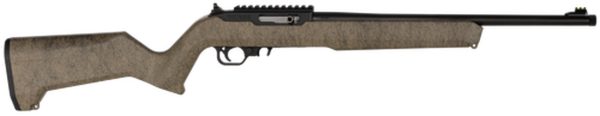 Thompson/Center T/CR22 22LR, 17" Barrel, Synthetic Flat Dark Earth/Black Grit Stock, Black, 10rd