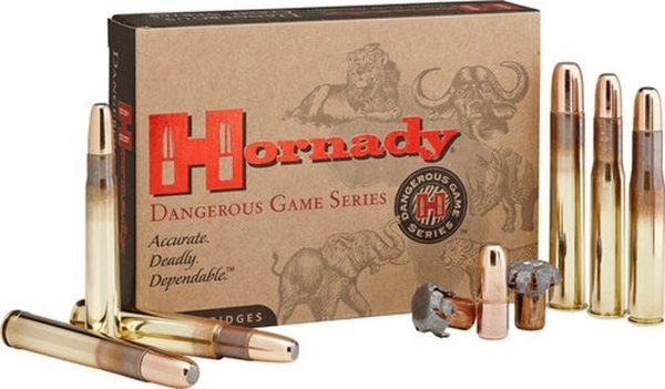 Hornady Dangerous Game 375 Holland & Holland Magnum 300gr Dangerous Game 20rd Box