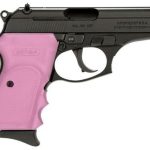 Bersa Thunder .380 ACP, 3.5" Barrel, 8rd, Pink Rubber Grip, Black SS