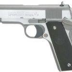 Colt 1991 Commander Pistol, 45 ACP, 4.25", Black Rubber Grip, SS, 7rd