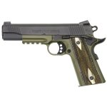 Colt 1911 'Rail Gun', 45 ACP, Black Slide, OD Frame, Full Size