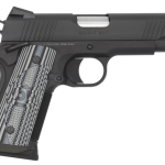 Colt CCU Concealed Carry 45 ACP, 4.25" Barrel, G10 Grips, Novak Sights, Black DLC, 7rd