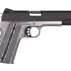 Colt Competition Govt 38 Super, 5" Barrel, Black Slide, SS Framel, 9rd Mag