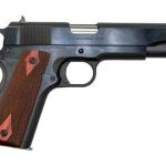 Colt 1911 Government .38 Super, 5" Barrell, Wood Grips, Blued, 9rd