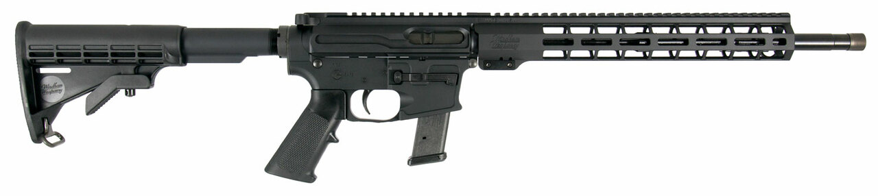 Windham Weaponry 9mm Carbine, 16" Barrel, 6-Pos Stock, Black, 17rd