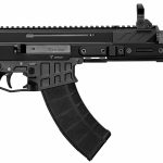 CZ Bren 2 MS Semi Auto Pistol 7.62x39mm, 14.17" Barrel, Folding Sights, Black, 30rd