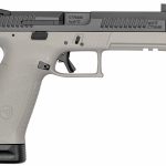 CZ P-10 F 9mm, 4.5" Threaded Barrel, Urban Gray, Metal High NS, 21rd
