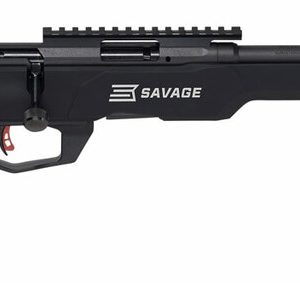 Savage B22 Magnum Precision, 22 WMR, 18" Threaded Barrel, Black Color, Black MDT Chassis, 10Rd, Detachable Box Magazine, AccuTrigger