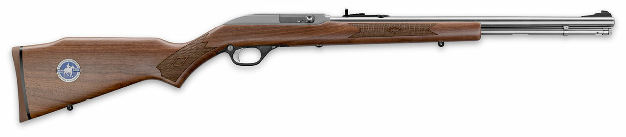 Marlin Model 60 150th Year Anniversary .22 LR, 19" Barrel, Anniversary Medallion, Black Walnut, 14rd