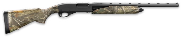Remington 870 Express Compact Camo, Pump, 20 Ga, 3" Chamber, 21" Barrel, Black, RealTree Edge Synthetic Stock, 4Rd