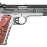 Springfield Ronin Operator 1911, Full Size, 9mm, 5" Barrel, Blued, SS Frame, Fiber Optic Front Sight Tactical White Dot Rear, 9rd Mag