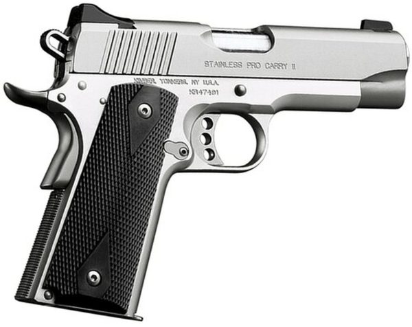 Kimber Stainless Pro Carry II, 1911 45ACP, 4", 7rd, CA Approved