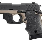 Sig P938 Emperor Scorpion 9mm, 3.5" Barrel, Siglite Lima Laser, Desert Bronze, 7rd