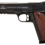 Rock Island Armory 2011 Tactical 1911, VZ Grip, 45 ACP 5", Tru-Glo High Vis Front Sight, Parkerized, 8 Round