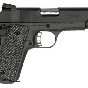 Rock Island TCM Rock Ultra CCO, 22 TCM 9R, 9mm, 4.25", 8rd, G10 Grips, Black