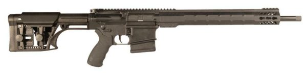 Armalite AR-10 Versatile Sporting Rifle 7.62x51mm 18" Threaded Barrel 5/8x24 TPI MBA-1 Light Weight Precision Adjustable Stock Black 10rd California Compliant
